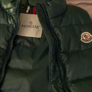 Moncler quilted toddler size 3 vest.Brand new.